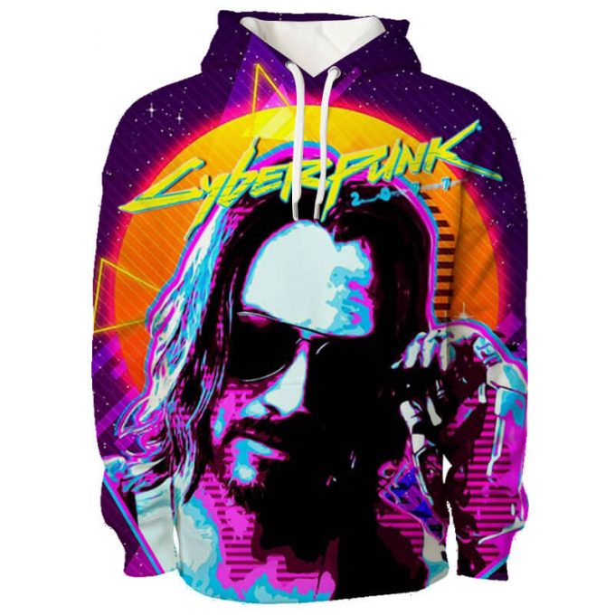 Cyberpunk 2077 Pullover Hoodie Sweatshirt