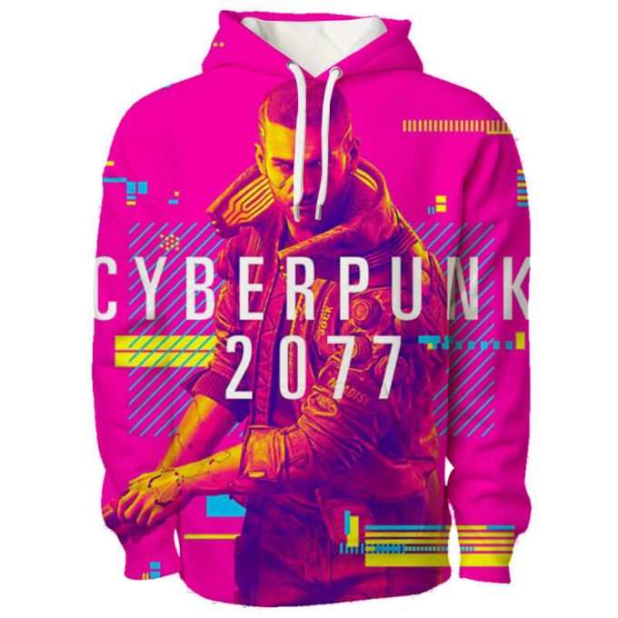 Cyberpunk 2077 Hooded Fleece Sweatshirt