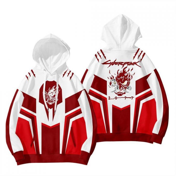 cyberpunk Fashion Athletic Hoodies
